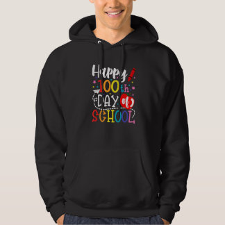 Sudadera 100th Day of School Teachers Kids Boys Girls Happy