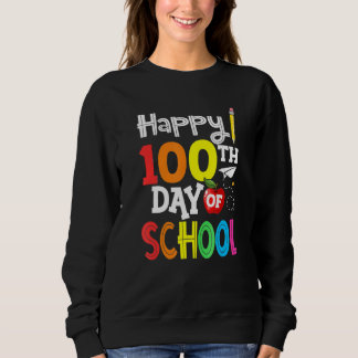 Sudadera 100th Day of School Teachers Kids Child Happy 100 