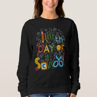 Sudadera 100th Day of School Teachers Kids Child Happy 100 