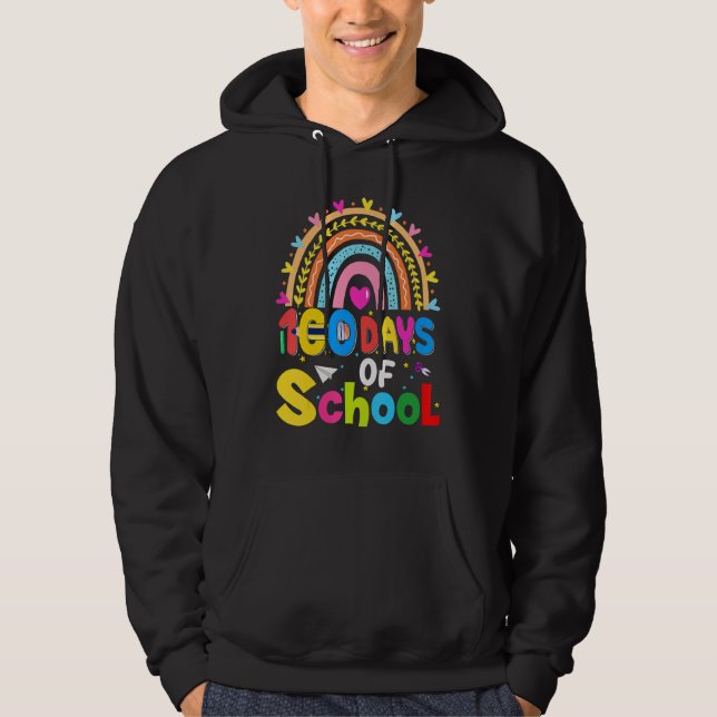 Sudadera 100th Days of School Teacher Kids - 100 Days Smart (Anverso)
