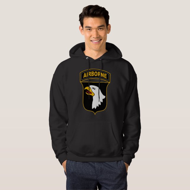 Sudadera 101ª División Aérea Veterano Militar (Anverso completo)