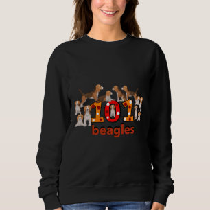 Sudadera 101 Beagles - graciosa camiseta esencial 1
