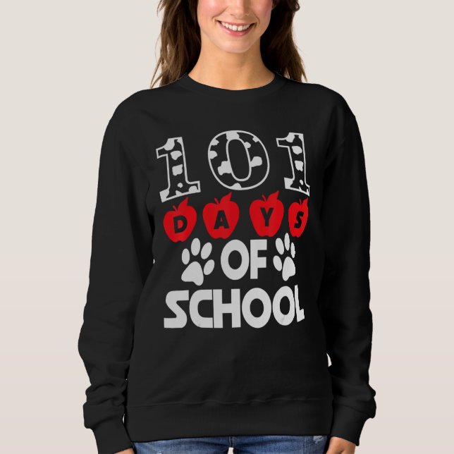 Sudadera 101 Day School Shirt 100th Day Of Magical Teacher  (Anverso)