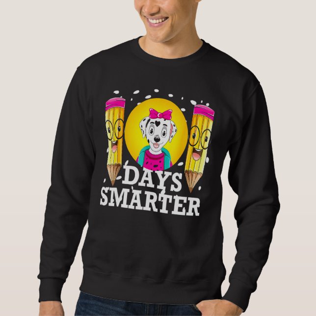 Sudadera 101 Días Más Inteligentes 100 Días De Escuela Term (Anverso)