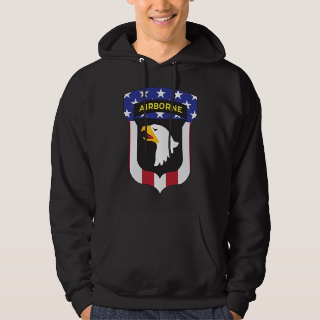 Sudadera 101ST PATRIOTA de la DIVISIÓN AEROTRANSPORTADA (Anverso)