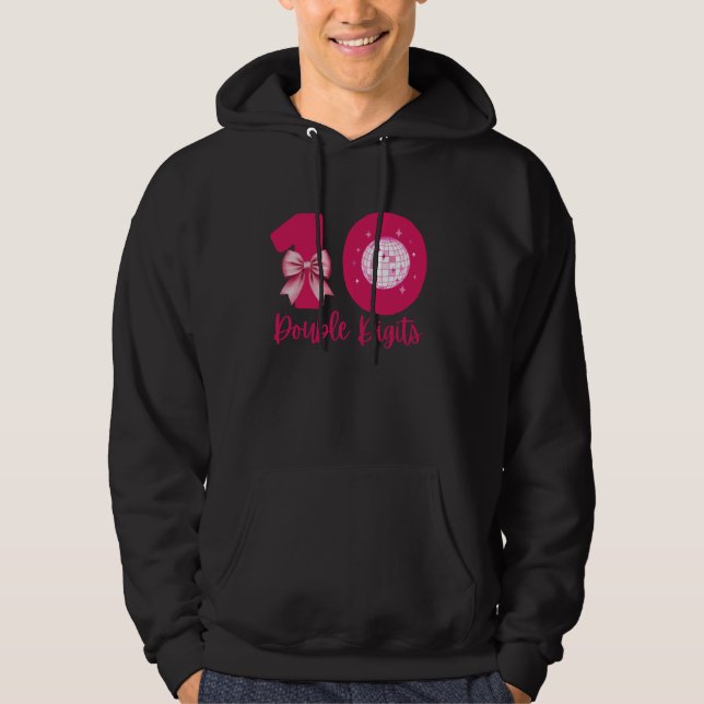 Sudadera 10.º día de dos dígitos Chica de 10 años (Anverso)