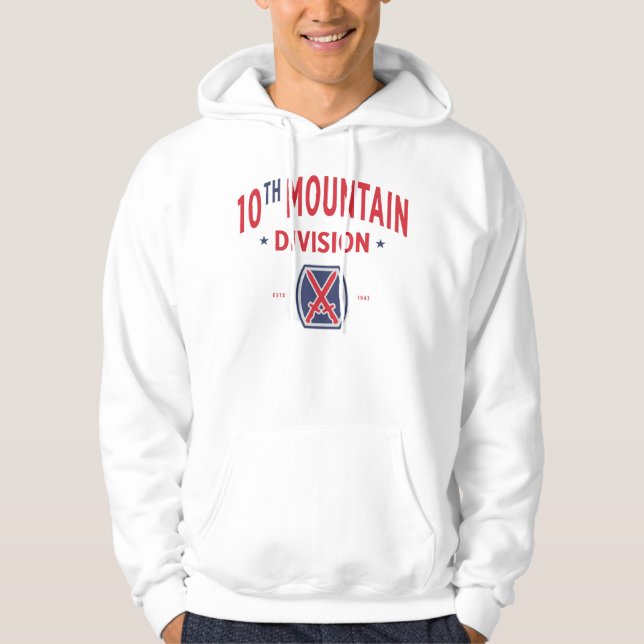 Sudadera 10.º distintivo "Montañero" de la División de Mont (Anverso)
