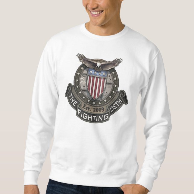 Sudadera 118a camiseta que lucha (Anverso)