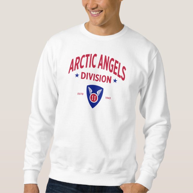 Sudadera 11.ª División Aérea de los Ángeles Árticos (Anverso)