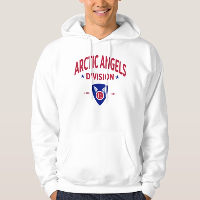 Sudadera 11.ª División Aérea de los Ángeles Árticos (Anverso)