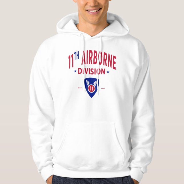 Sudadera 11.ª División Aérea - Ejército de los Estados Unid (Anverso)
