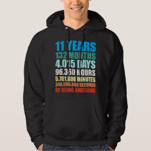 Sudadera 11 años de ser maravilloso T Sh