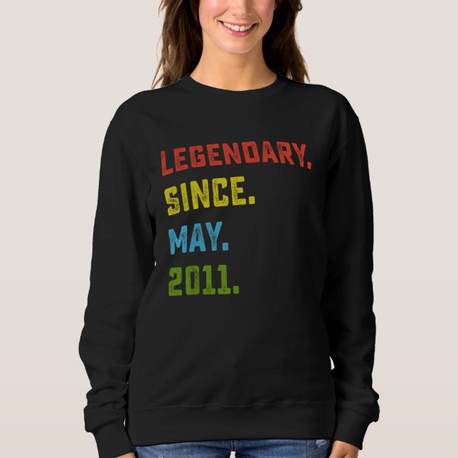 Sudadera 11 Años O (Anverso)