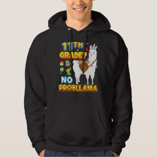 Sudadera 11° Grado No Hay Problema De Vuelta A La Escuela L