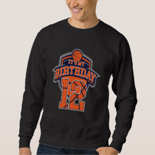Sudadera 12.ª fiesta de cumpleaños Boys Sport Fan 12 Y