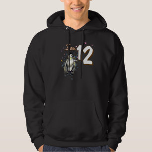 Sudadera 12.º hincha de pingüino