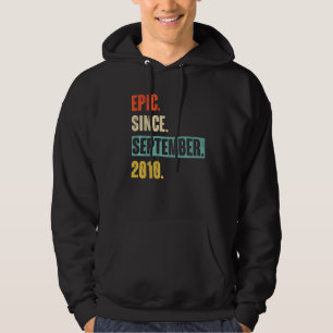 Sudadera 12 años de edad 12º cumpleaños de Epic desde septi