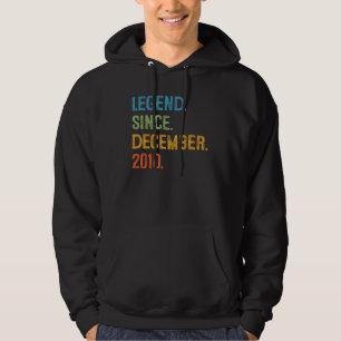 Sudadera 12 años de edad  Cumpleaños de 12 niños Leyenda de