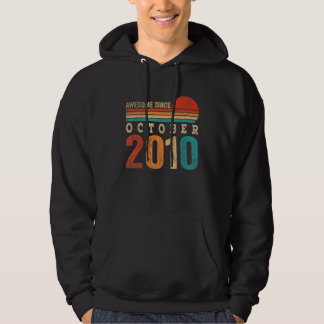 Sudadera 12 años de edad increíble desde octubre de 2010