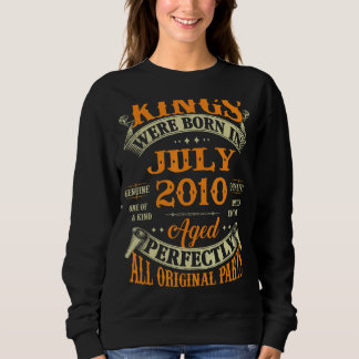 Sudadera 12 Años Para Los Reyes Nacidos En Julio De 2010 12