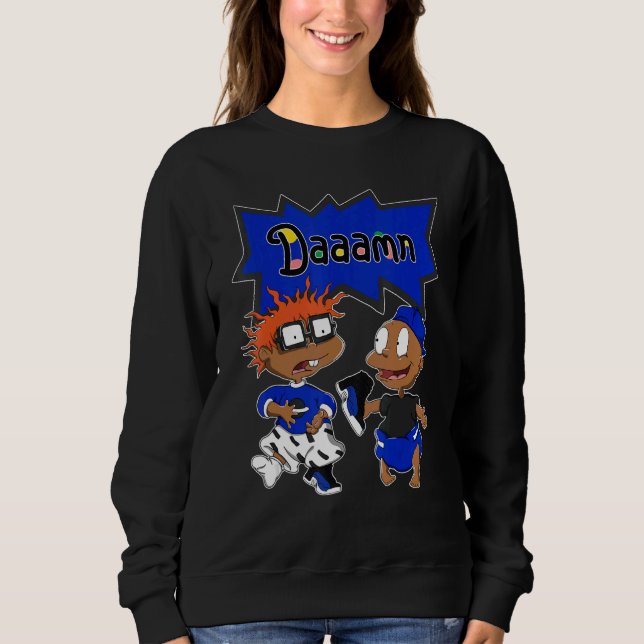 Sudadera 12 Hyper Royal 90s Melanin Got Em Shoes Hyper Roya (Anverso)