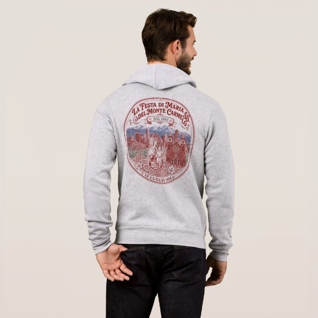 Sudadera 132ª Fiesta (Reverso completo)