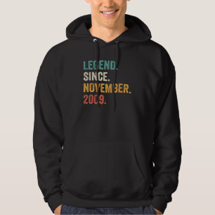 Sudadera 13 años de edad 13 cumpleaños Leyenda de los chic