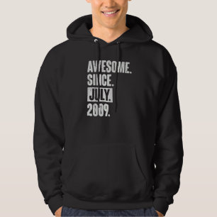 Sudadera 13 años de edad increíble desde julio de 2009