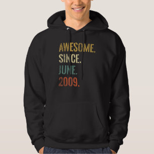 Sudadera 13 años de edad increíble desde junio de 2009