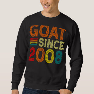 Sudadera 14º cumpleaños Cabra de 14 años desde 2008 1