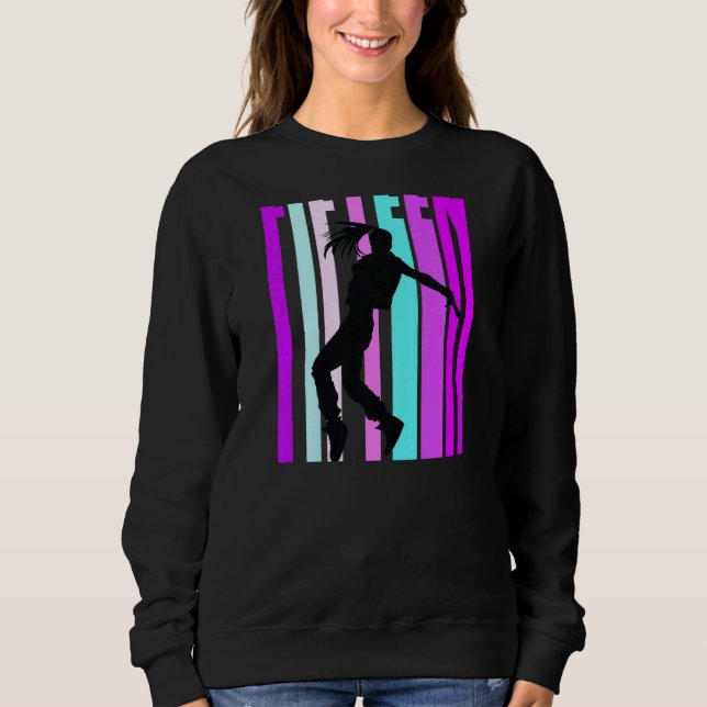 Sudadera 15 Años De Baile Para Chicas Bailarina Hiphop (Anverso)