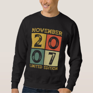 Sudadera 15 Años O Decoraciones de Cumpleaños Noviembre 200