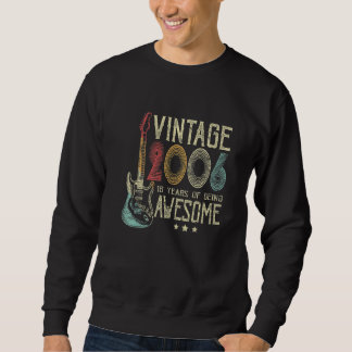 Sudadera 16.ª natalidad mujeres hombres vintage Gui 2006