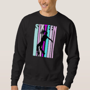 Sudadera 16 Aniversario De La Danza Para Chicas Bailarina D
