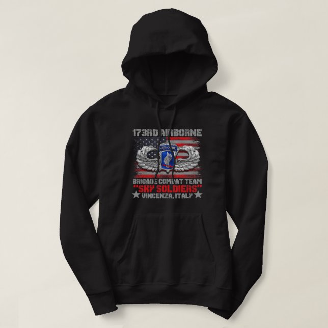Sudadera 173.ª Brigada Aérea Equipo de Combate Bandera Esta (Diseño del anverso)