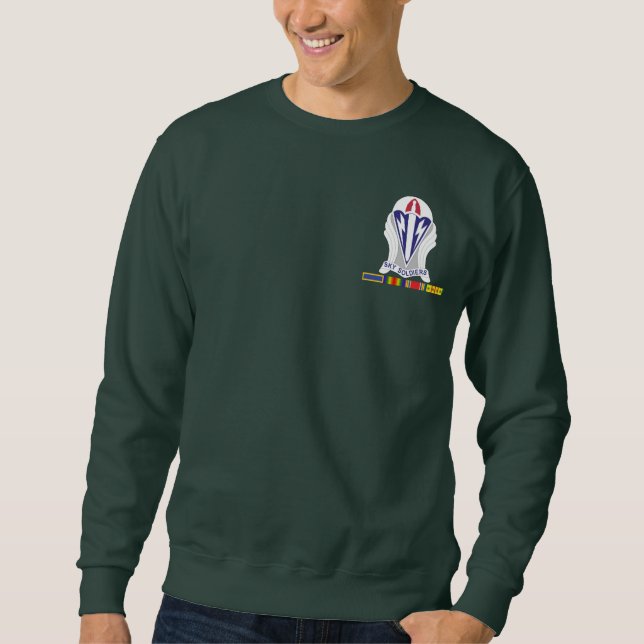 Sudadera 173o Camiseta de la brigada aerotransportada (Anverso)