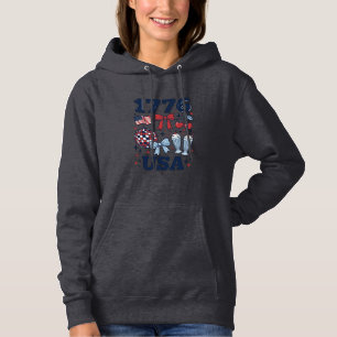 Sudadera 1776 Diseño Vectorial Coqueta Patriótica USA_1