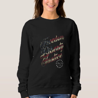Sudadera 1776 La Constitución Patriótica Estadounidense de 