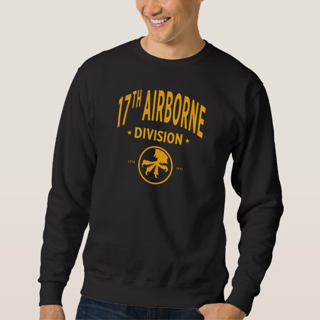 Sudadera 17.ª División Aérea - Ejército de los Estados Unid (Anverso)