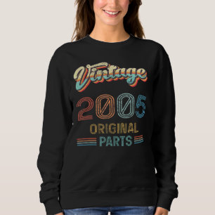 Sudadera 17.º Vintage Original Parts 2005 Guay Men
