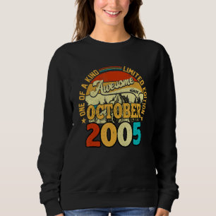 Sudadera 17 años de edad increíble desde octubre de 2005 17