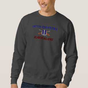 Sudadera 187TH CAMISETA de la INFANTERÍA RAKKASANS