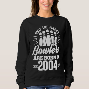 Sudadera 18.ª Bolera De Cumpleaños Nacieron Los Mejores Bow