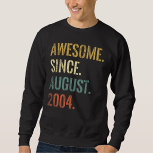 Sudadera 18 Años de Edad Increíble desde Agosto del 2000