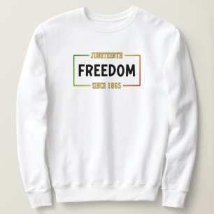 Sudadera 18 de junio de 1865 celebrando la libertad de los 