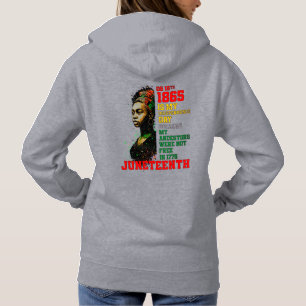 Sudadera 18 de junio de 1865 Día Panafricano de Mi Independ