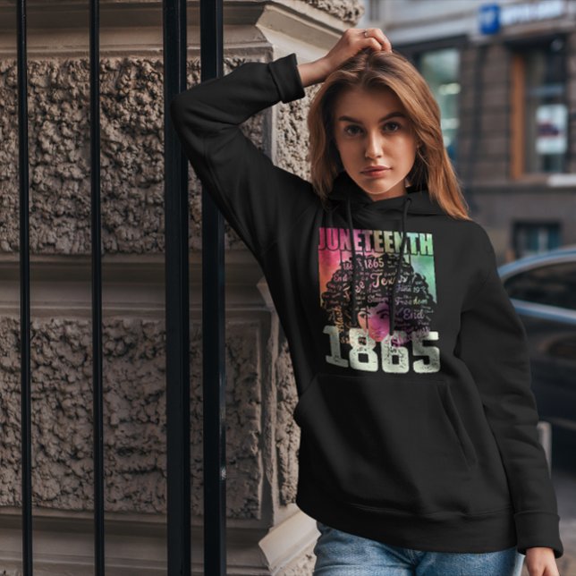 Sudadera 18 de junio de 1865 Libertad negra en los afroamer (Subido por el creador)