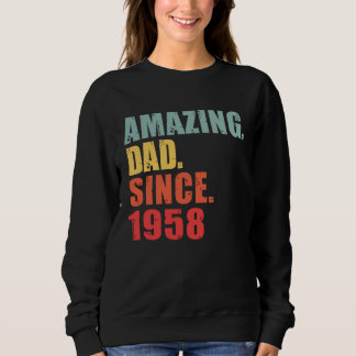 Sudadera 1958 Amazing Dad Since 1958