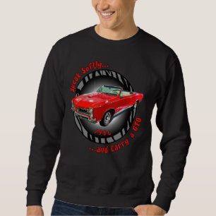 Sudadera 1966 66 GTO Classic Car Old School Muscle Yellow C