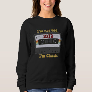 Sudadera 1972 No soy viejo Soy clásico de Cassette Retro Bi